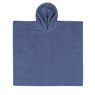 Poncho Silk Blue