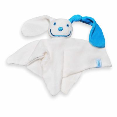 Tutpoppetje Ecru Met Turquoise Oor 